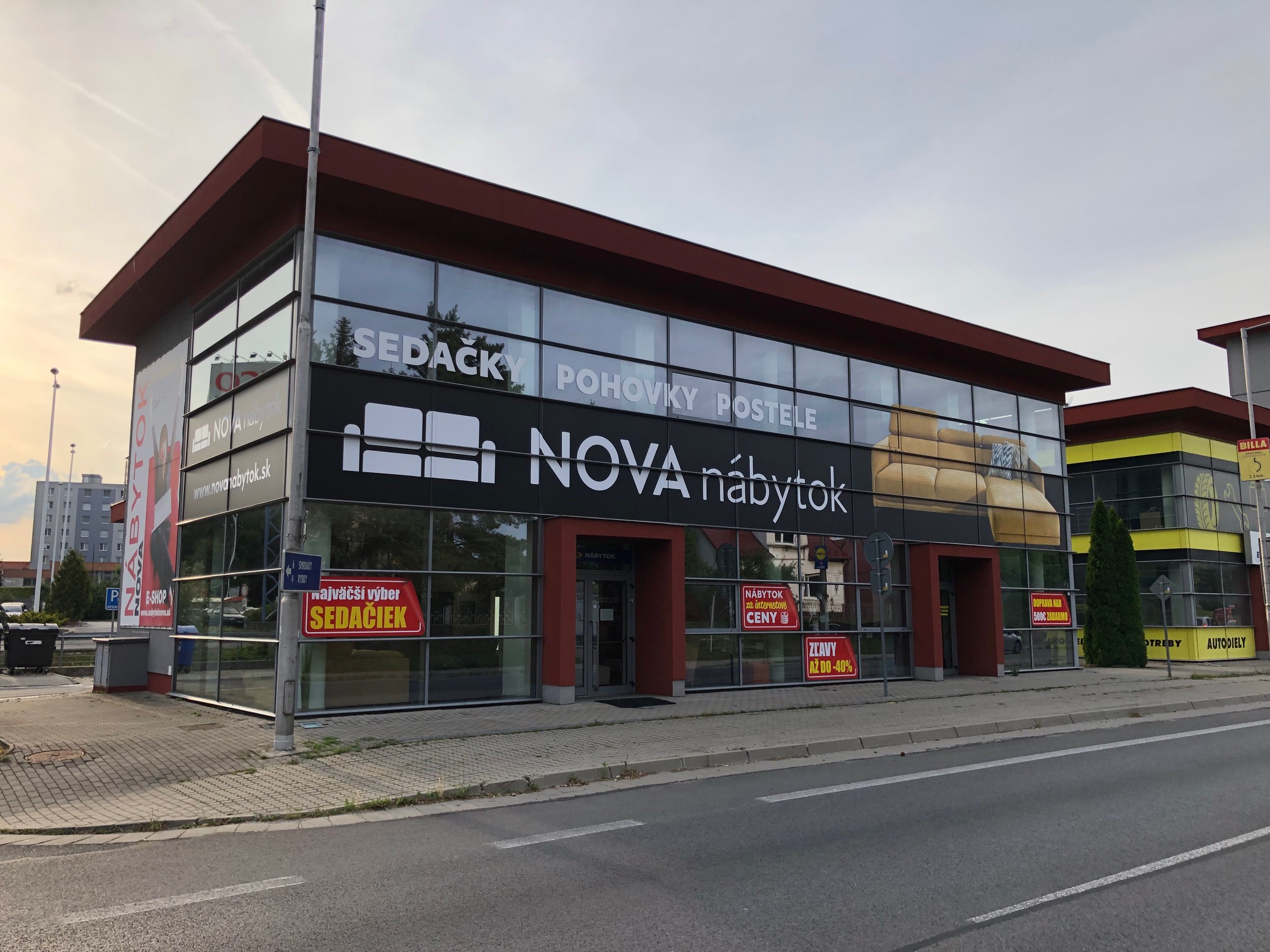 prodejna Senica NOVA nabytek